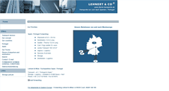 Desktop Screenshot of iberia-transporte.de